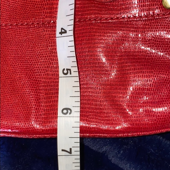 KATE LANDRY. CLUTCH/SMALL PURSE. RED. CLASSY. CUTE - Picture 6 of 9